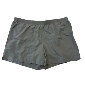 Columbia Women's Sandy River Shorts II Size XL City Grey  5" Inseam